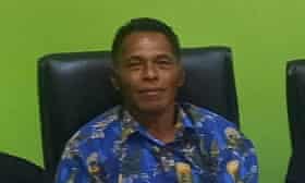 Lisala Folau, a Tongan man who drifted and swam for more than 24 hours after getting swept out to sea.