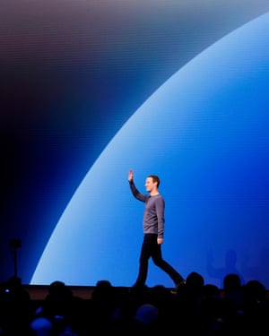 Mark Zuckerberg at the F8 Facebook Developer Conference in April.