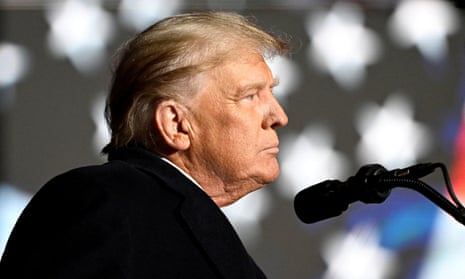 Donald Trump in Dayton, Ohio, in November 2022. 