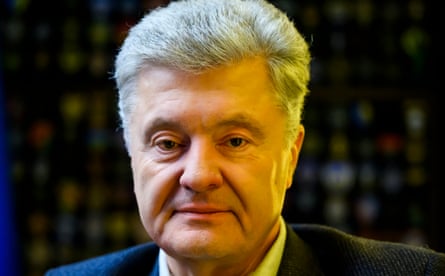 Former Ukrainian president Petro Poroshenko