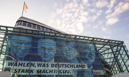 The CDU headquarters, the Konrad-Adenauer-Haus, in Berlin
