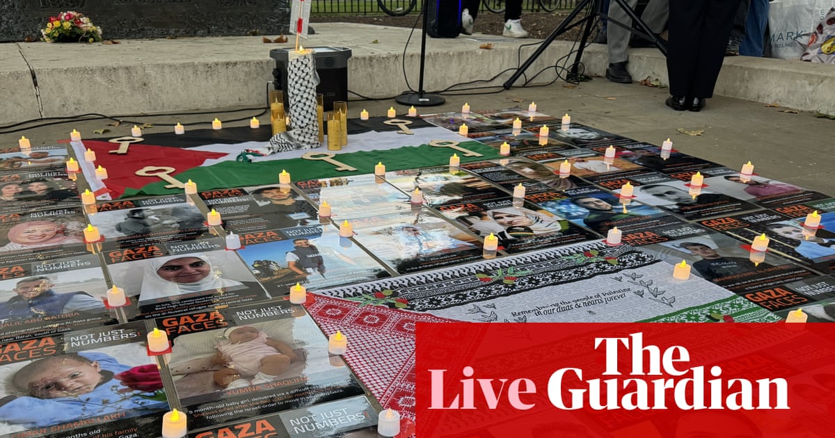 UK stands ready to play our part' in Gaza ceasefire deal, says foreign secretary politics live