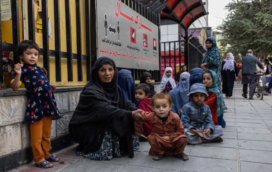 Beggars connected the streets successful the superior Kabul.