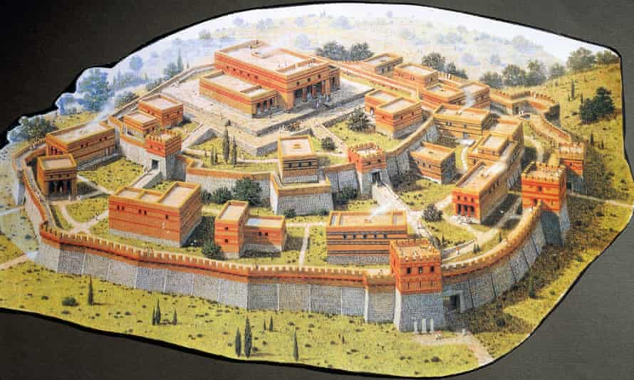 Reconstruction of the Homeric city of Troy