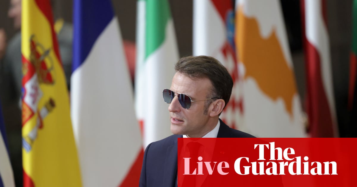 Macron says Europe’s unity worked against Trump’s threats as EU leaders hold emergency summit - latest updates