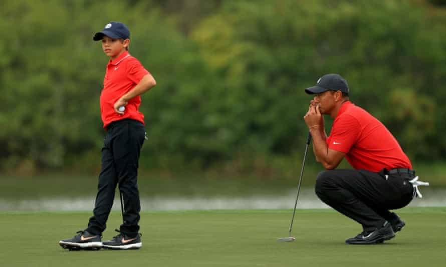 Tiger Woods And Son Charlie Finish Seventh After Special Weekend Tiger Woods The Guardian