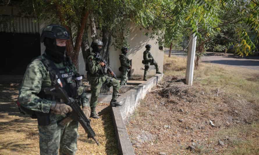 Mexican troops are trying to wrest back control of Mexico’s highly strategic hot lands from the drug cartels.