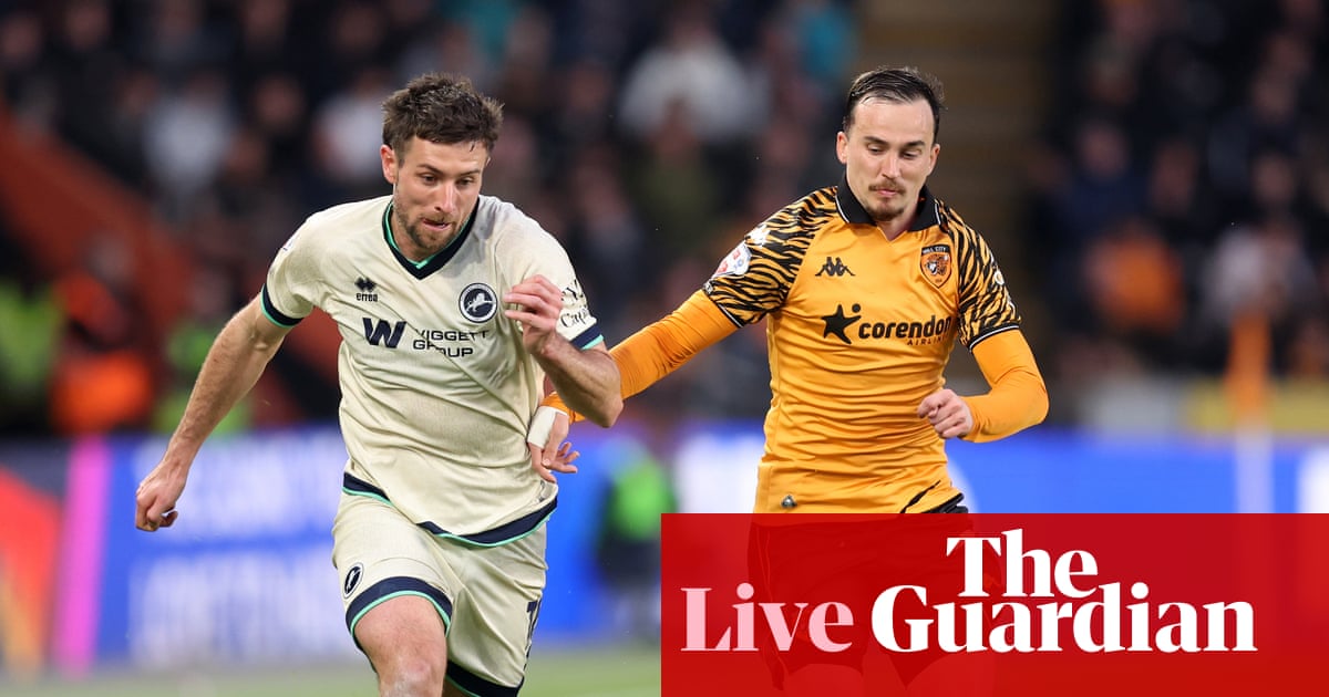 Hull City v Millwall: Championship playoff semi-final, first leg – live