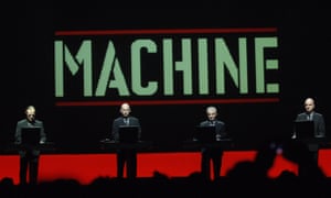 Kraftwerk in concert in New York in 2005