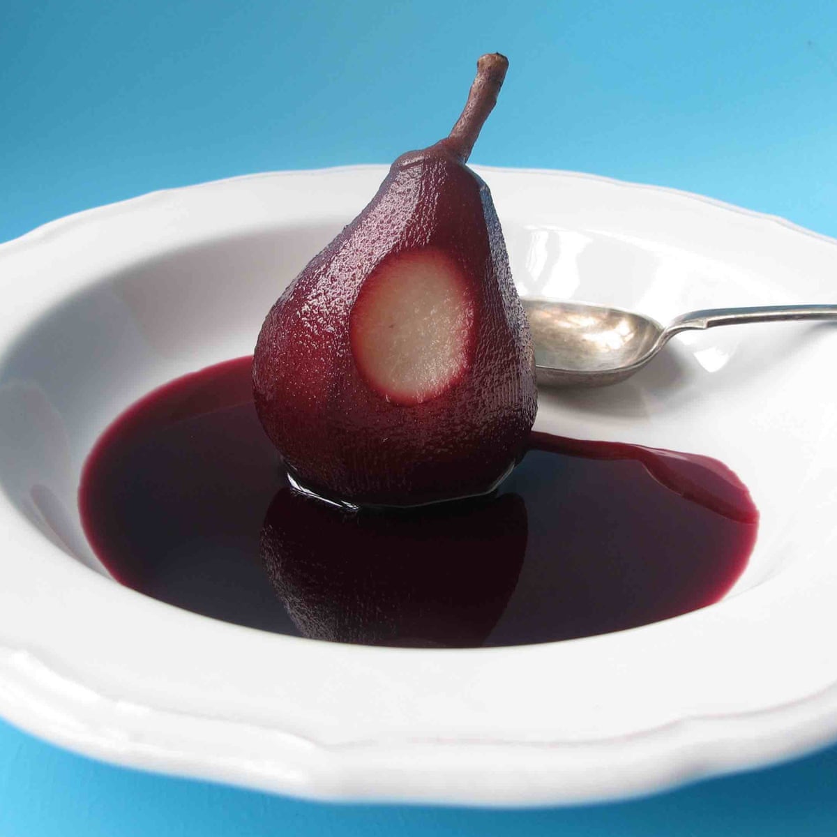 How To Make The Perfect Poached Pears Fruit The Guardian