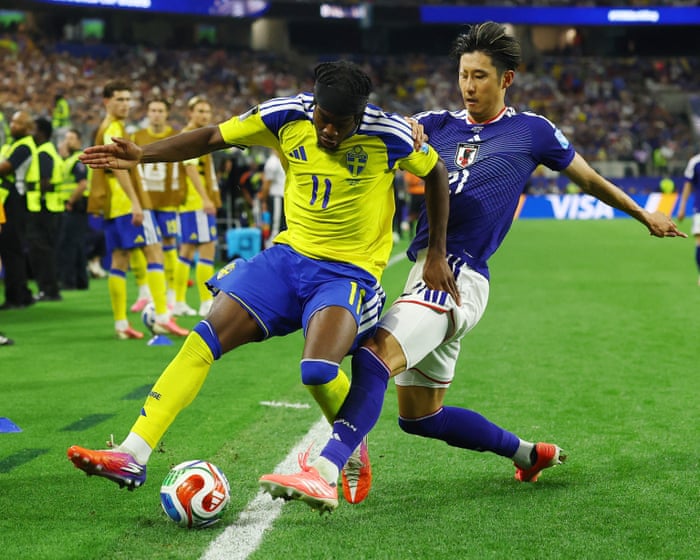 Japan and Sweden both reach World Cup last 32 after Elanga’s strike seals draw
