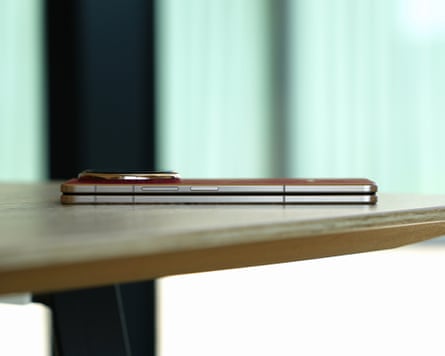 The side profile of the Honor Magic V6.