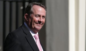Liam Fox, Britain’s International trade secretary