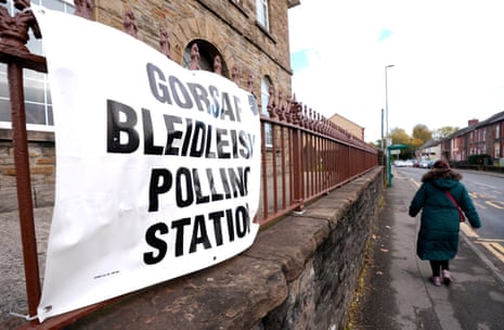 Jess Phillips has full confidence of PM, says minister, after grooming gang survivors say inquiry will fail if she stays 6 A woman walking past a polling station at the Tonyfelin Welsh Baptist Chapel, for the Caerphilly Senedd byelection which is taking place today.