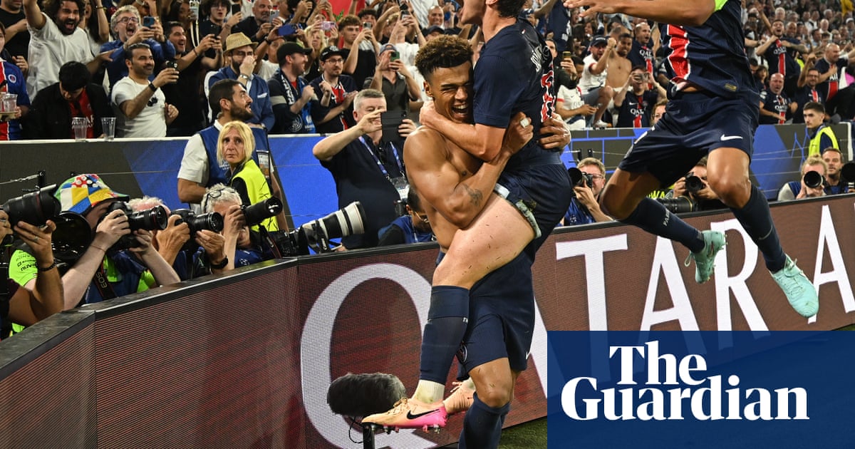 Desire Doue joins the global A-list to lead PSG's coronation as kings of Europe | Barney Ronay