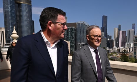Anthony Albanese and Daniel Andrews