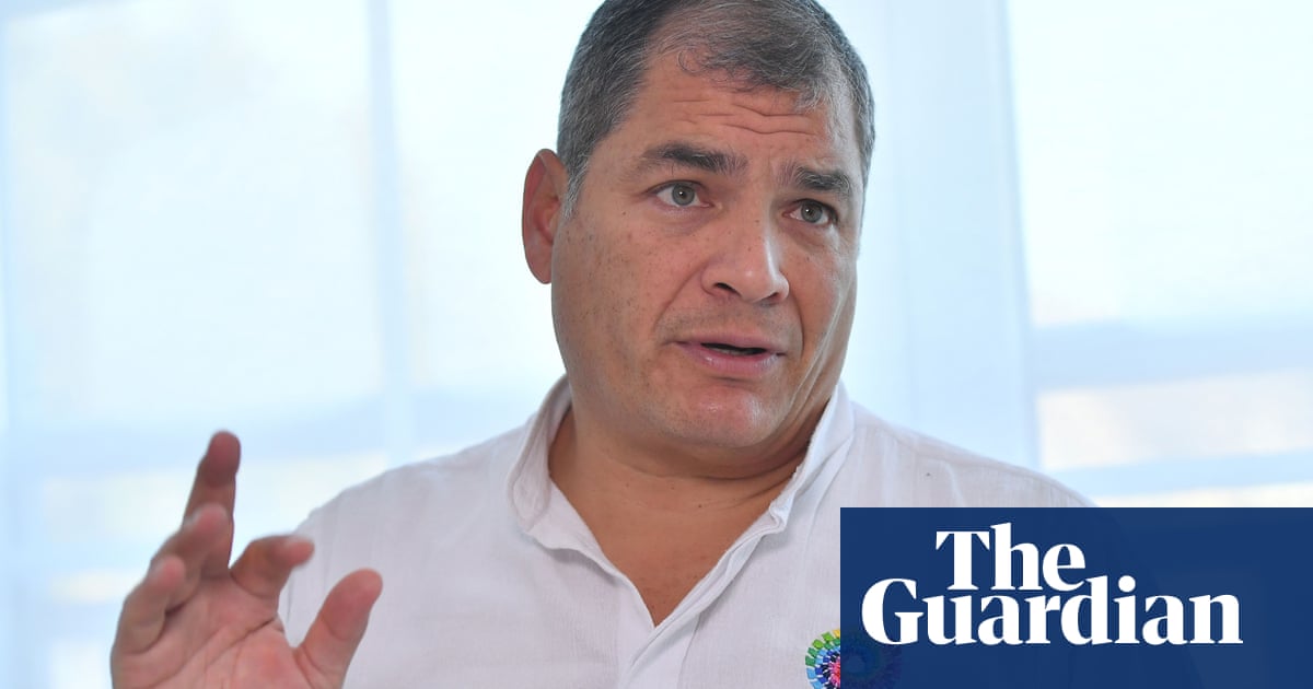 Ecuador's ex-president Rafael Correa requests asylum in Belgium