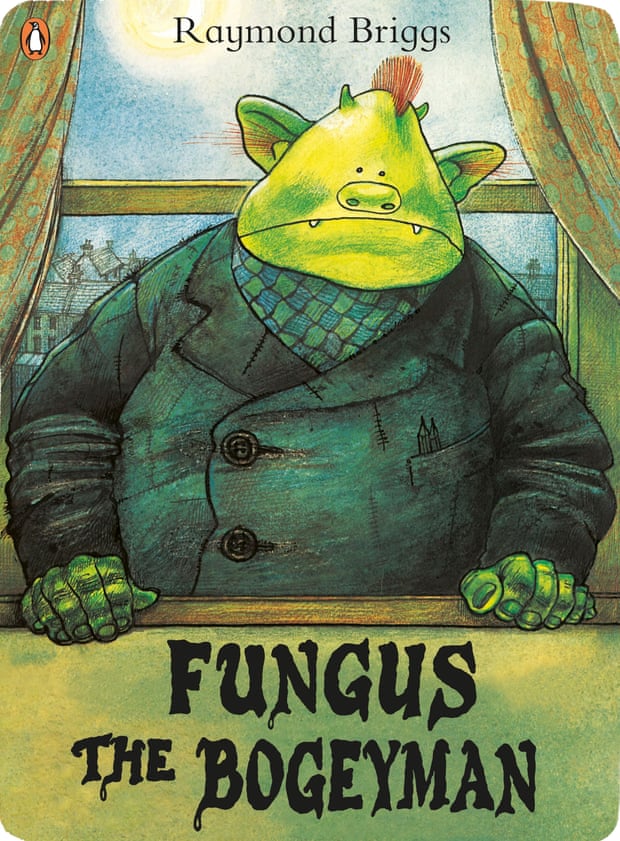 Raymond Briggs’ Fungus the Bogeyman book cover. Briggs died yesterday at the age of 88.
