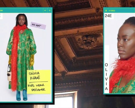 Gucci's live look book.