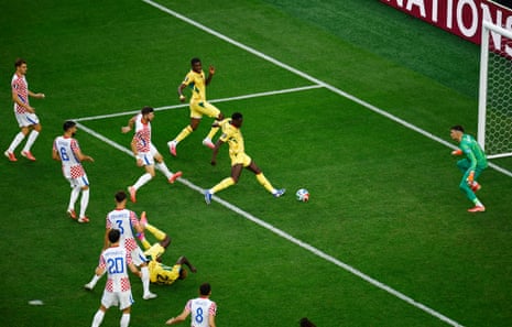 Derrick Luckassen has the ball in the net but is it offside?