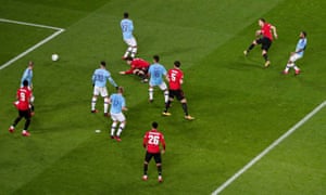 Nemanja Matic scored at the Etihad as Manchester United ran out 1-0 winners on the night, but lost 2-1 on aggregate.