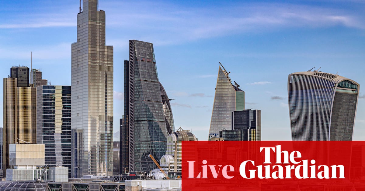 Markets rise ahead of UK budget despite China services slowdown – business live