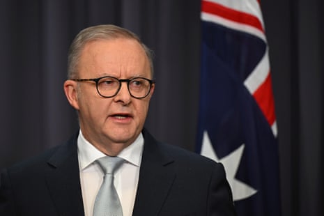 The prime minister, Anthony Albanese