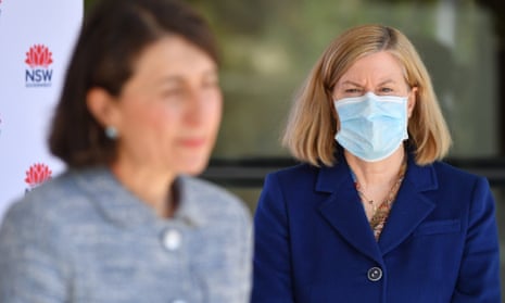 NSW premier Gladys Berejiklian and NSW chief health officer Dr Kerry Chant