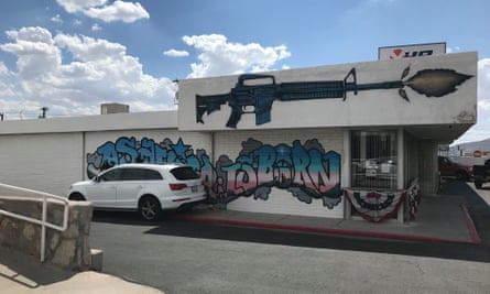 Gun Central in El Paso.