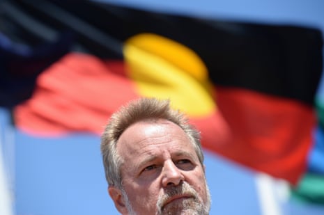 Then Indigenous affairs minister Nigel Scullion launches the Community Development Program in Arnhem Land, Northern Territory in 2017. The federal government will pay more than $2m after settling a class action which accused the scheme of being racist.