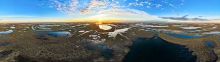 an aerial view of a tract of land