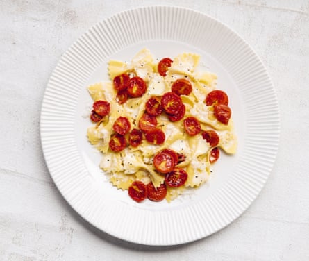 Buffalo mozzarella and tomato