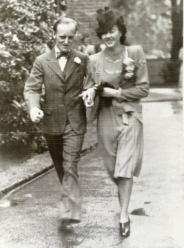 Hannah Peel’s grandparents, Robert and Joyce, on their wedding day.
