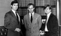 Paul Manafort, Roger Stone and Lee Atwater as young political operatives, setting out in their lobbying careers.