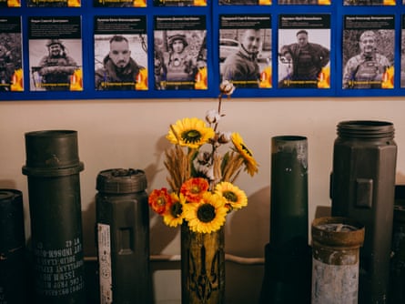 At the humanitarian hub in Zaporizhzhya.