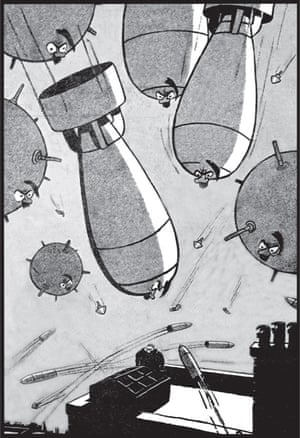 Giles cartoon of 29 December 1940: “Roof Spotting. The 2am feeling.”