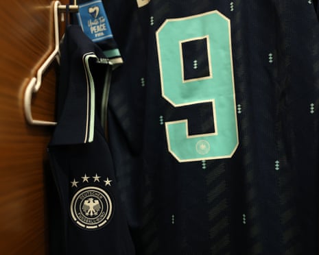 The final away kit produced by Adidas for Germany, before Nike takes over in 2027. (No, that doesn’t feel right, does it?)