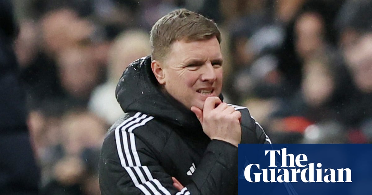 Eddie Howe facing ‘harsh reality’ after Newcastle’s home loss to Brentford