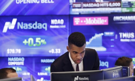 The Nasdaq Composite hit a fresh record on Thursday boosted by strong earnings by tech companies. 