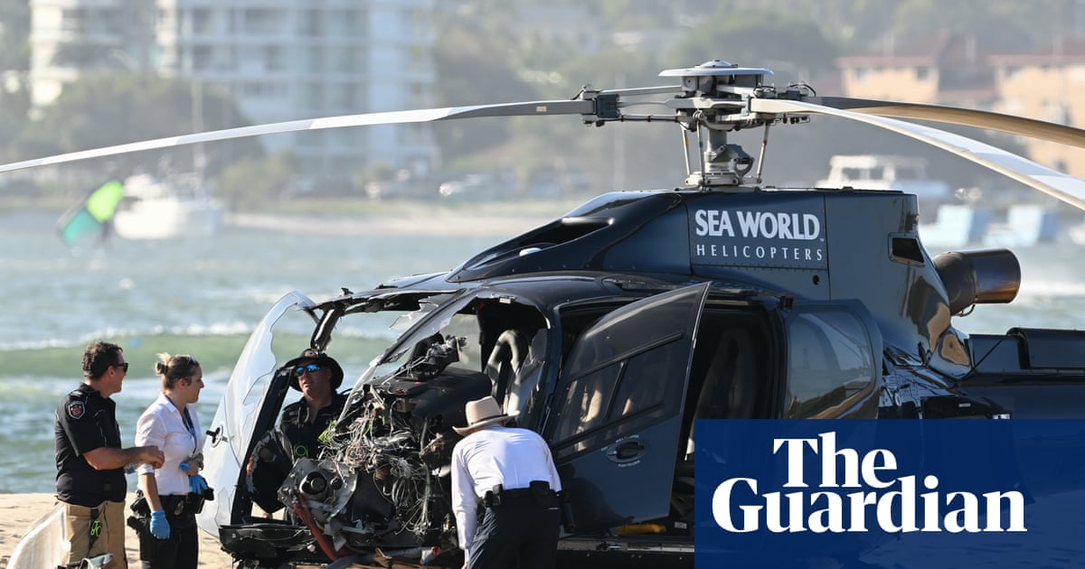 Sea World helicopter pilot ‘had a breakdown and took cocaine’ before crash, inquest told