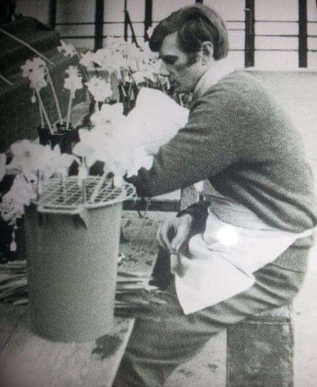 John Blanchard was the president of the RHS narcissus and tulip committee for a decade