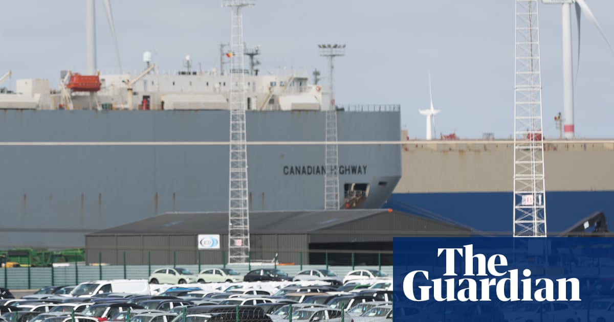 Thousands of vehicles sit idle at EU port as Trump's tariffs leave their mark