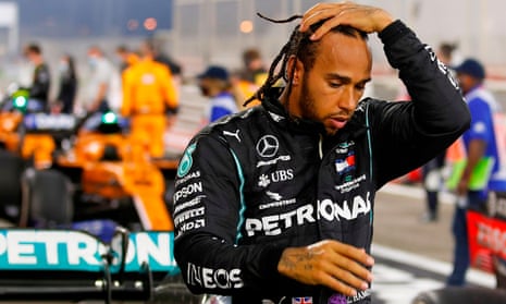 Lewis Hamilton is self-isolating in Bahrain, his team Mercedes said in a statement.