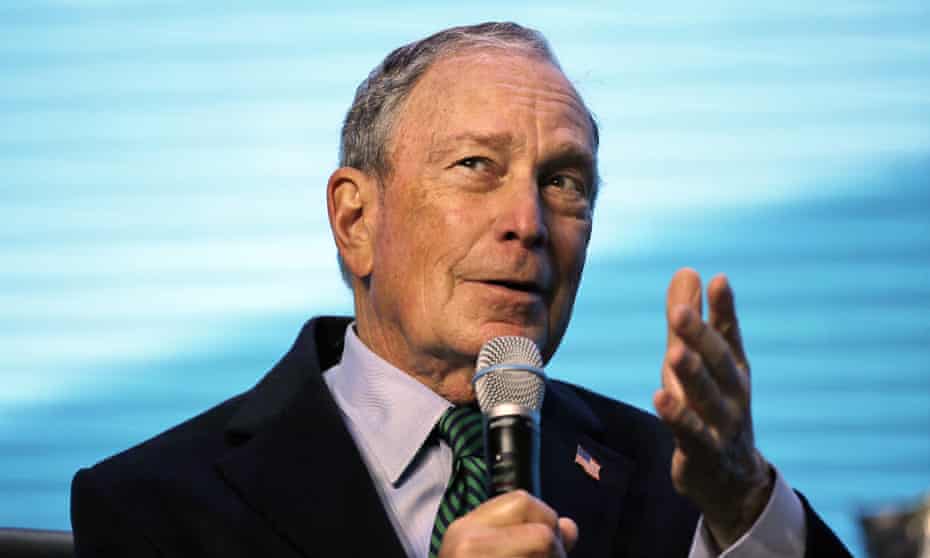 Michael Bloomberg has poured $13.5m into TV ads in California. 