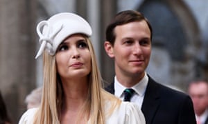 Ivanka Trump and Jared Kushner in London this month.