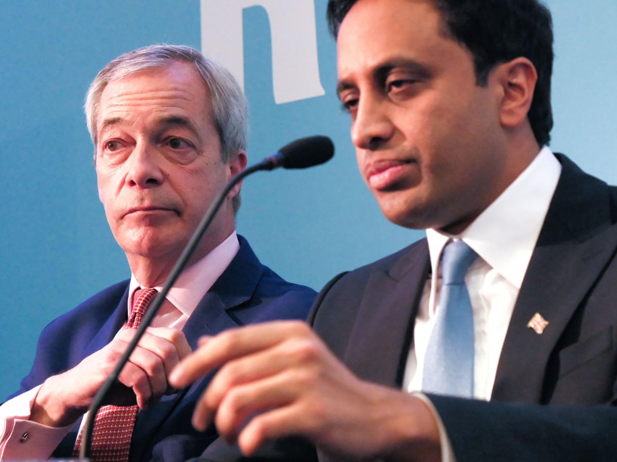 Departure of Reform UK chair Zia Yusuf is latest in a long line of Farage fallings-out | Reform UK | The Guardian