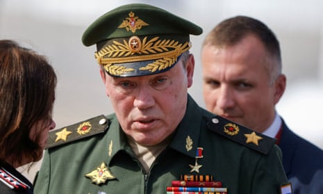Chief of the General Staff of Russian Armed Forces Valery Gerasimov.