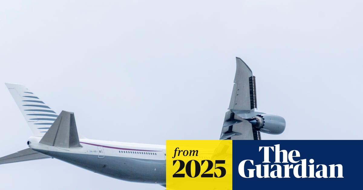Trump says planned gift of luxury plane from Qatar is a very ‘transparent’ deal