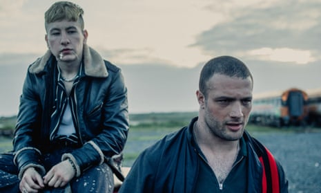Barry Keoghan and Cosmo Jarvis in Calm With Horses.
