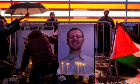 Aaron Bushnell set himself on fire outside an Israeli embassy. It is our loss he is no longer with us | Moira Donegan